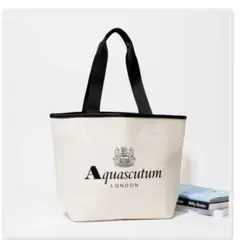 Aquascutum ロゴ入りトートバッグ　オトナミューズ3月号付録