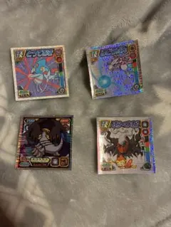 ポケモン ホログラムステッカー 4枚セット