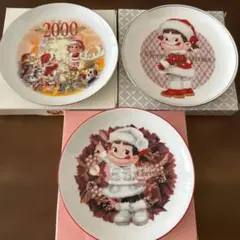 クリスマスキャラクター食器3枚セット 不二家 FUJIYAのサムネイル