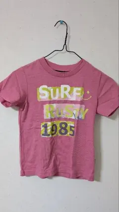ピンク RUSTY Tシャツ 110cm　半袖　女の子のサムネイル