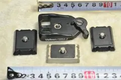 Velbon QRA-3 クイックシュー 専用プレート3個付き