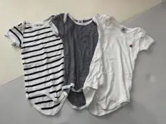 プチバトー ボディスーツセット 12M/74cm