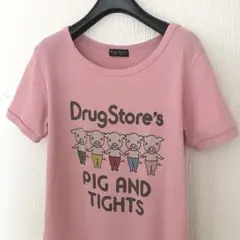【ドラッグストアーズ】ワッフル 半袖 Tシャツ サイズ3のサムネイル