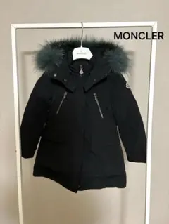 ★モンクレール　MARION　ファーフーデッドダウン　ブラック　6A　正規品★