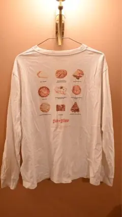 niko and...x Fat+Flour バックプリント ロンT Tシャツ