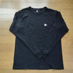 Champion チャンピオン 長袖カットソー 黒