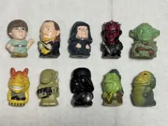 STAR WARS ソフビパペットマスコット 全10種セット スターウォーズ ソフビパペットマスコットセレクション 全10種セット