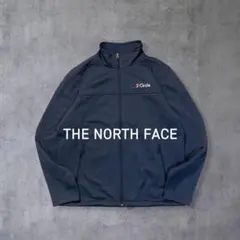 ノースフェイス企業コラボフルジップジャケットブルゾン古着Y2K