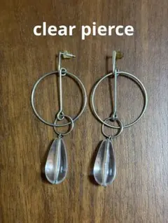 クリアピアス／キャッチ無