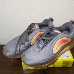 【ジャンク】Nike Air Max グレー/オレンジ スニーカー JPN27㎝