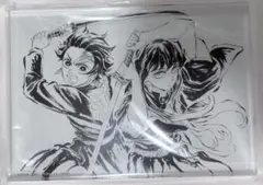 竈門炭治郎＆時透無一郎 松島晃描き下ろし アクリルブロック 線画版