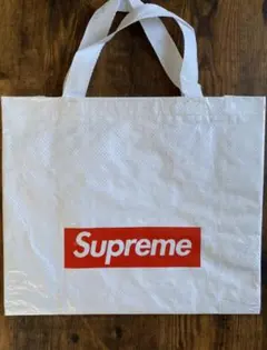 supreme ショッパー　小　ノベルティ　エコバッグ　トートバッグ　ショップ袋