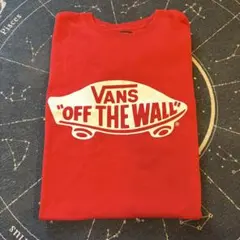 Vans オフ・ザ・ウォール Tシャツ レッド
