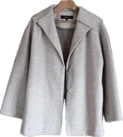 Reflectビッグカラーライティコート (ベージュ)