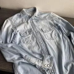 Right-on レディース　デニムシャツ M