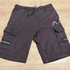 EVISUKURO カーゴショートパンツ ダークパープルグレー Mのサムネイル