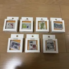 【コンプセット】名探偵コナン 3coins ピンバッジ 7点セット