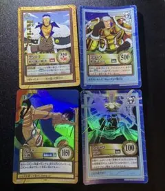 初期　ワンピースカード　ハイパーバトル　ルフィ　クリーク4枚セット