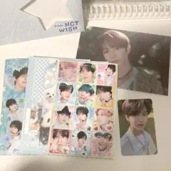 NCTWISH songbird letter ジェヒ リョウ トレカ