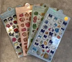 【タイムセール】4枚セット　たまごっち　3D 硬い　シール