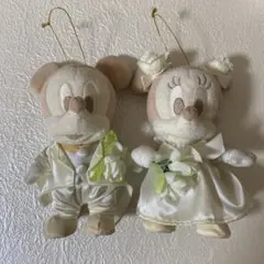 ミッキー＆ミニー ウェディングドール ぬいぐるみ