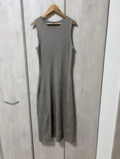 UNIQLO コットンブレンドニットワンピース