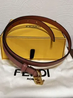 FENDI フェンディ ピンク レザーベルト FENDI フェンディ ピンク レザーベルト - メルカリ
