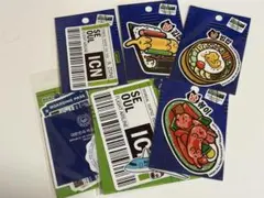 韓国　ステッカー 6枚セット
