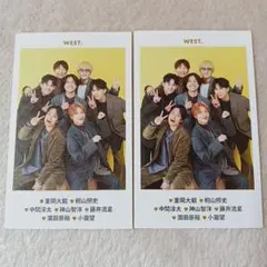 WEST.↔Aぇ!group TVガイド 証明写真 切り抜き