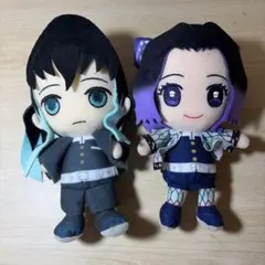 鬼滅の刃 ぬいぐるみ 時透無一郎 胡蝶しのぶ 2体セット