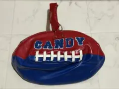 CandyStripperラグビーボール型ハンドバッグのサムネイル