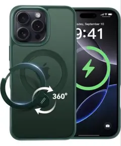 CASEKOOiPhone16 ProMax 用 ケース 米軍MIL規格 耐衝撃