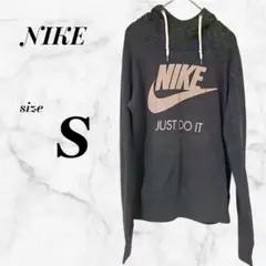 NIKE 【S】 JUST DO IT. プルオーバー パーカー ブラック
