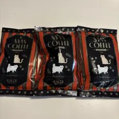 KALDI NYAN COFFEE ニャンコーヒー120g×3袋のサムネイル