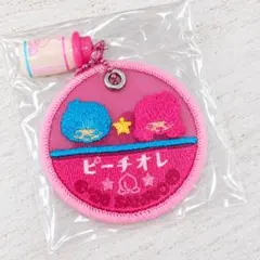 サンリオ ミルクキャップシアーチャーム リトルツインスターズ ピーチオレ