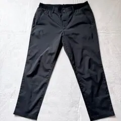 UNIQLO ユニクロアクティブジョガー感動パンツ ブラックXLビジネスにも