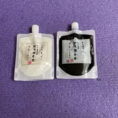 どろあわわ洗顔　白　黒のサムネイル