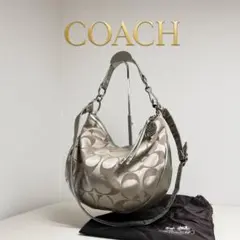 美品✨COACH コーチ ショルダーバッグ 2way 大容量 ワンショルダー