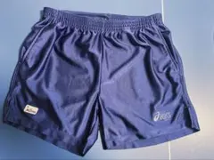 asics ショートパンツ ダークブルー