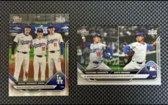 2枚セット　山本由伸　大谷翔平　佐々木朗希　今永2025 Topps NOW