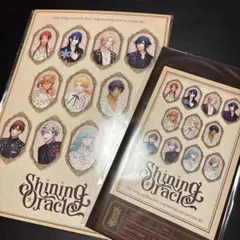 Shining Oracle パネル、チケット風カード、ケース　セット