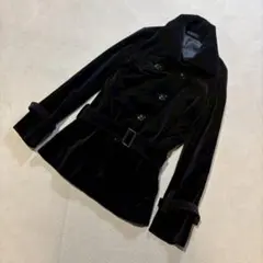 【COMME CA ISM】ベロアジャケット ベロアコート M