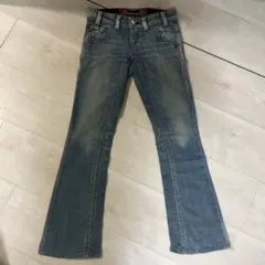 Something Venus Jean デニムパンツ ブーツカット ローライズ