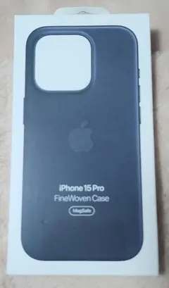 iPhone 15 Pro FineWoven Case ブラック