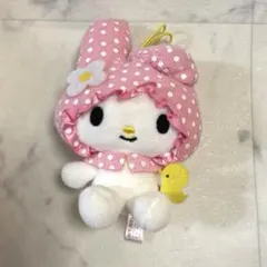 激レア！希少！sanrio サンリオ マイメロ 水玉 ピンク アヒル マスコット