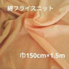 綿　フライス　Tシャツ　インナー　オレンジ色