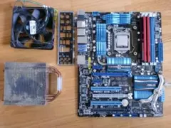 Intel XEON 1275V2とASUS P8P67 EVO　メモリー付き