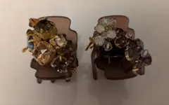コンプレックスビズ　ヘアクリップ 2個セット