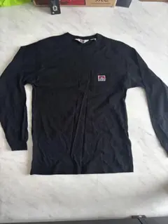 BEN DAVIS 長袖 ポケットTシャツ ブラック Mサイズのサムネイル