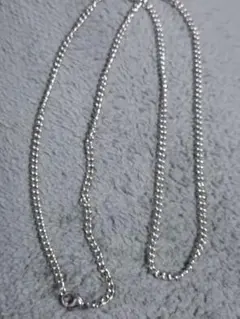 シルバー チェーン ネックレス60cm